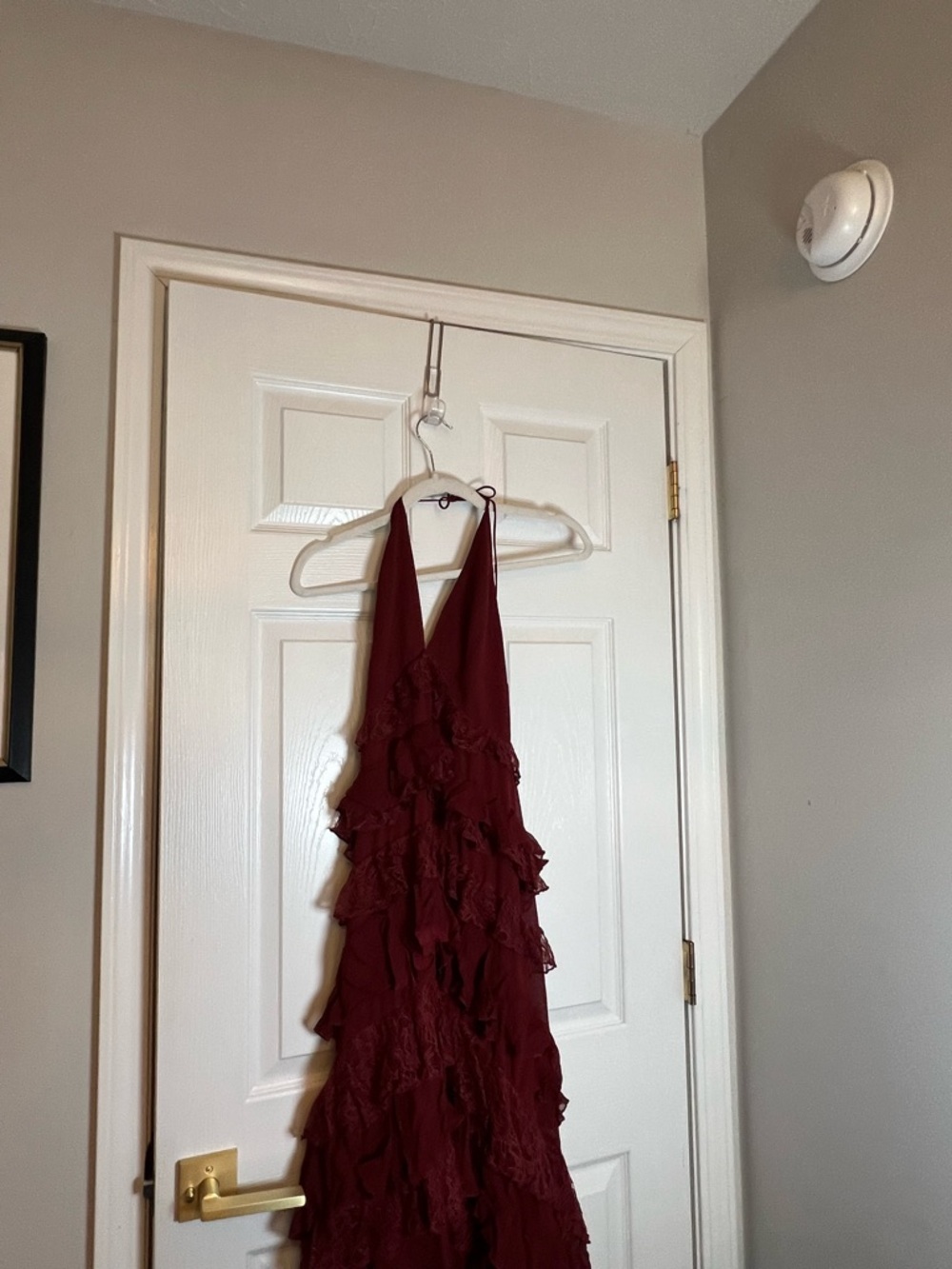 ALICE + OLIVIA Liana Tiered Ruffled Maxi Dress - Picture 7 of 11